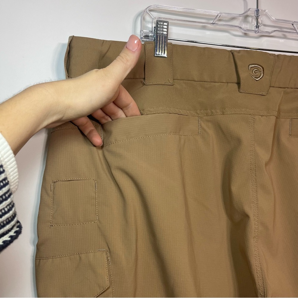 Galls Tactical Cargo Pants Men's Size 44x34 Khaki Lightweight Elastic Waist Band - Picture 12 of 16